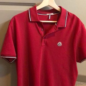 Size Large Moncler polo